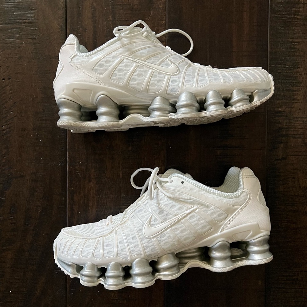 Nike Shox TL Off-White/Silver
